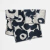 Marimekko Unikko Ivory /Navy Hand Towel -home decoration marimekko unikko ivory navy hand towel 50