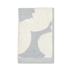 Marimekko Unikko Jacquard Blue Guest Towel