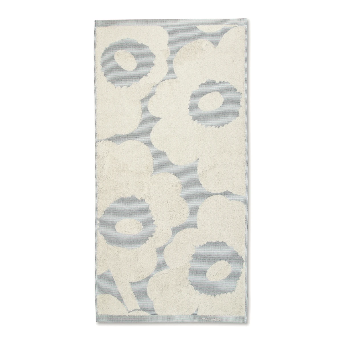 Marimekko Unikko Jacquard Blue Hand Towel 3 Marimekko Unikko Jacquard Blue Hand Towel