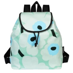 Marimekko Unikko Mint / Blue Erika Backpack -home decoration marimekko unikko mint blue erika backpack 44