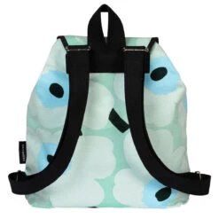 Marimekko Unikko Mint / Blue Erika Backpack -home decoration marimekko unikko mint blue erika backpack 51