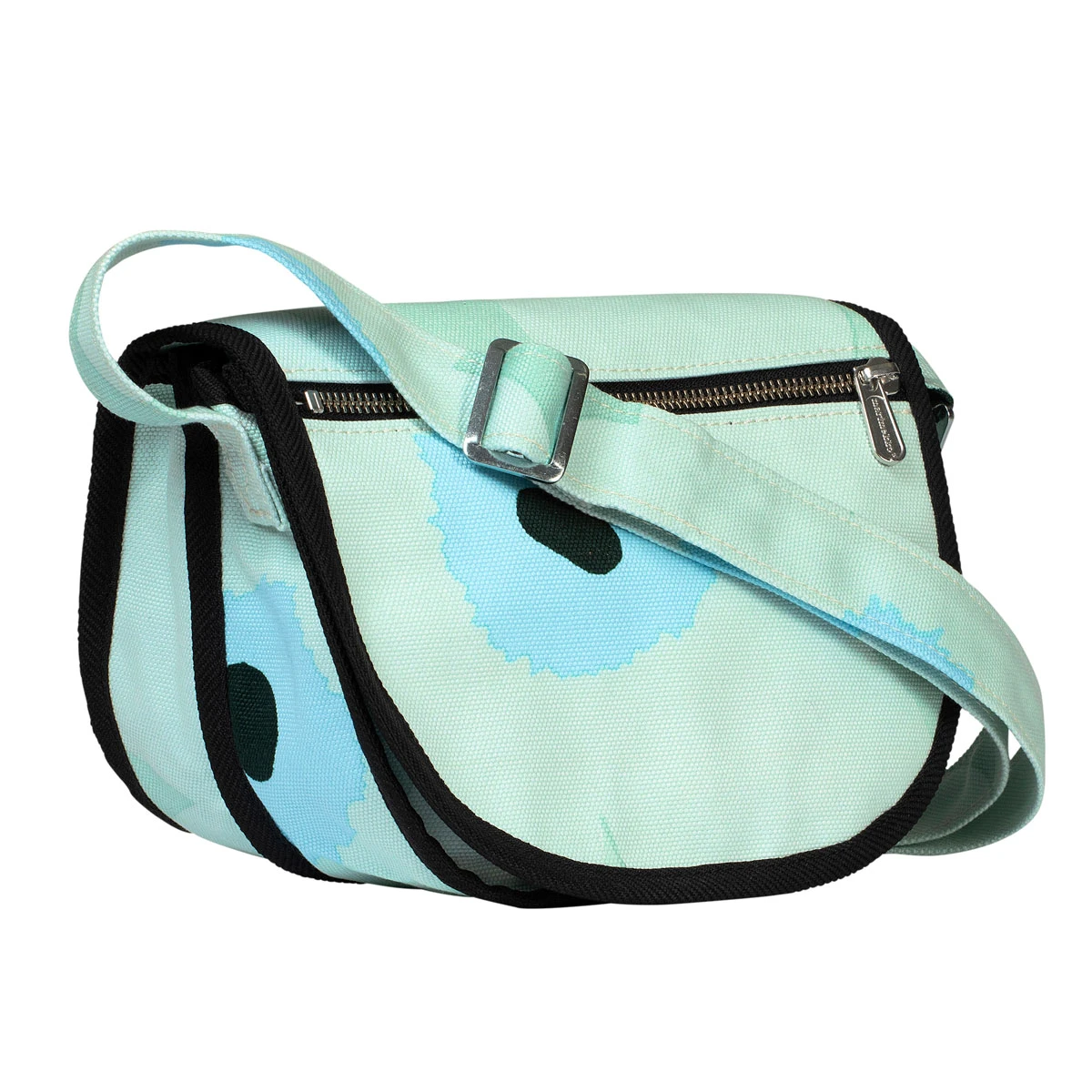 Marimekko Unikko Mint / Blue Kerttu Bag 5 Marimekko Unikko Mint / Blue Kerttu Bag - Image 3