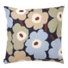 Marimekko Unikko Navy/Beige Throw Pillow