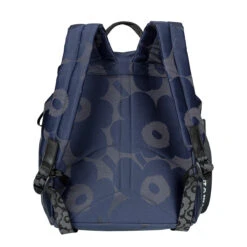 Marimekko Unikko Navy Blue / Black Everything Backpack -home decoration marimekko unikko navy blue black everything backpack 43