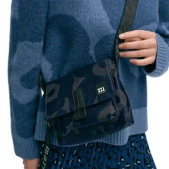 Marimekko Unikko Navy Blue / Black Mini Messenger Shoulder Bag 9 Marimekko Unikko Navy Blue / Black Mini Messenger Shoulder Bag -home decoration marimekko unikko navy blue black mini messenger shoulder bag 38