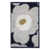 Marimekko Unikko Navy / Grey Guest Towel -home decoration marimekko unikko navy grey guest towel 28
