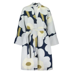 Marimekko Unikko Navy / Grey Robe