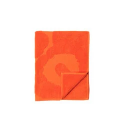 Marimekko Unikko Orange Hand Towel
