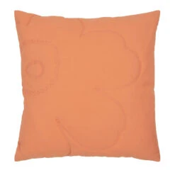 Marimekko Unikko Light Terra Padded Throw Pillow