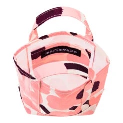 Marimekko Unikko Pink / Burgundy Seidi Bag