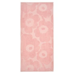 Marimekko Unikko Powder Pink Bath Towel -home decoration marimekko unikko powder pink bath towel 38