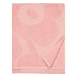 Marimekko Unikko Powder Pink Bath Towel -home decoration marimekko unikko powder pink bath towel 41