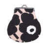 Marimekko Unikko Powder Pink / Black / White Coin Purse