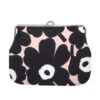 Marimekko Unikko Powder Pink / Black / White Large Coin Purse -home decoration marimekko unikko powder pink black white large coin purse 46
