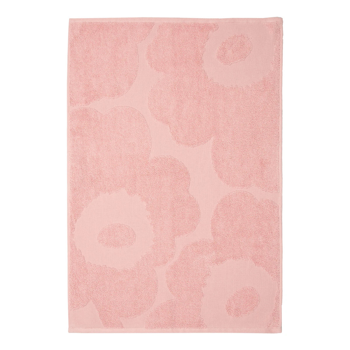 Marimekko Unikko Powder Pink Hand Towel 6 Marimekko Unikko Powder Pink Hand Towel - Image 4