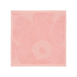 Marimekko Unikko Powder Pink Washcloth -home decoration marimekko unikko powder pink washcloth 25