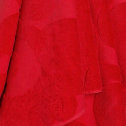 Marimekko Unikko Red Guest Towel