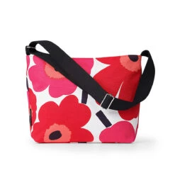 Marimekko Unikko Red Mini Osma Shoulder Bag