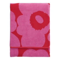 Marimekko UnikkoRed / Pink Beach Towel