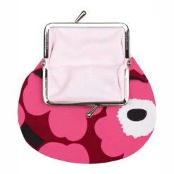 Marimekko Unikko Red / Pink Coin Purse