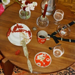 Marimekko Unikko Terra / Red Mug -home decoration marimekko unikko terra red mug 29