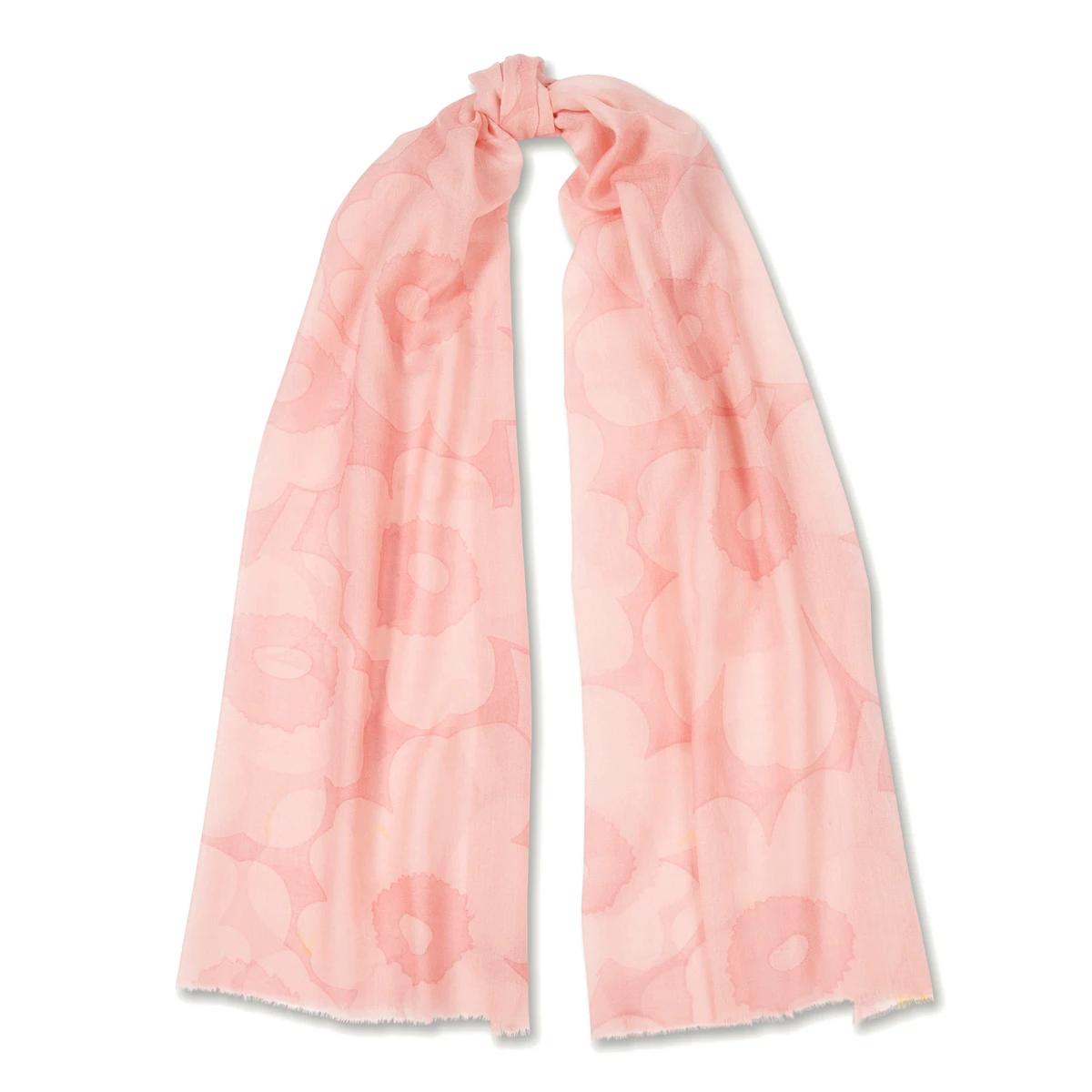 Marimekko Unikko Triina Pink Scarf 3 Marimekko Unikko Triina Pink Scarf