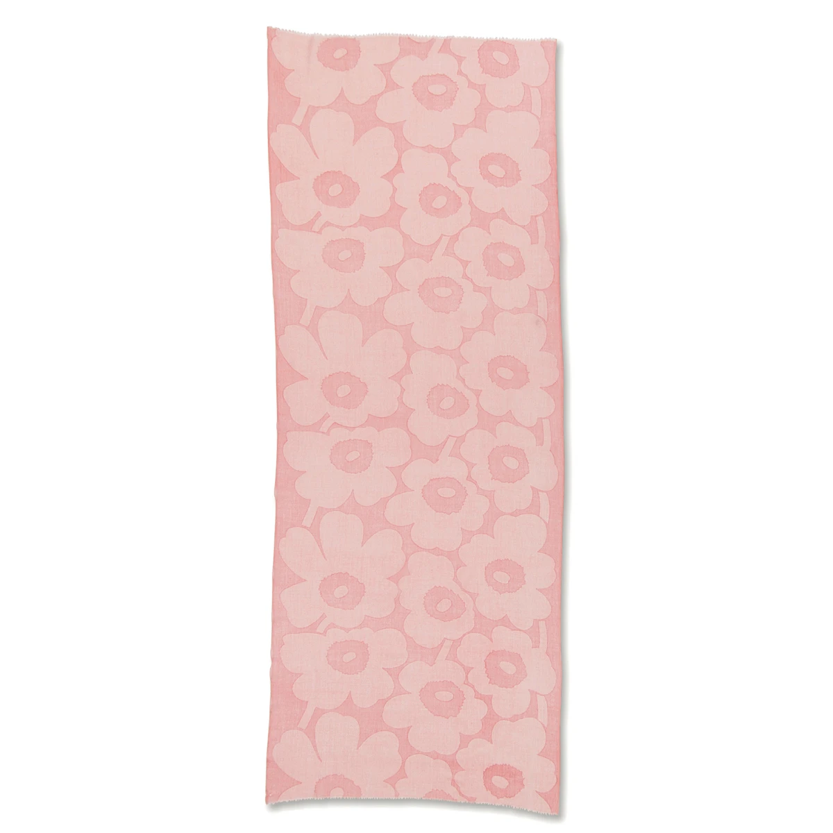 Marimekko Unikko Triina Pink Scarf 4 Marimekko Unikko Triina Pink Scarf - Image 2