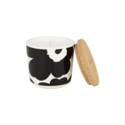 Marimekko Unikko White / Black Spring Forest Scented Candle