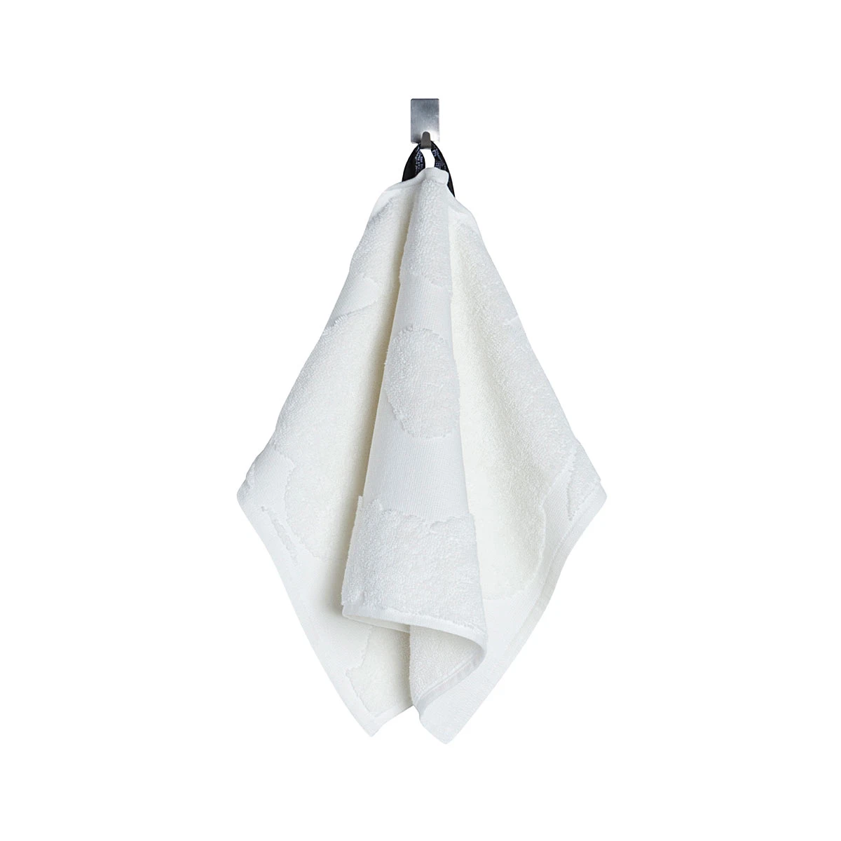 Marimekko Unikko White Guest Towel 3 Marimekko Unikko White Guest Towel