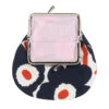 Marimekko Unikko White / Navy / Orange Coin Purse -home decoration marimekko unikko white navy orange coin purse 31