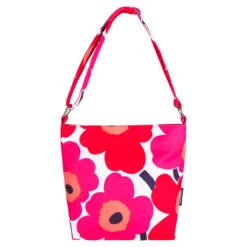 Marimekko Unikko White / Red Venni Bag -home decoration marimekko unikko white red venni bag 27