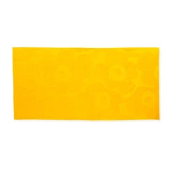 Marimekko Unikko Yellow Beach Towel