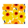 Marimekko Unikko Yellow/Red Fabric -home decoration marimekko unikko yellow red fabric 73