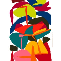 Marimekko Välikausi Multicolor Cotton Fabric