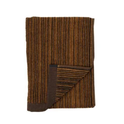 Marimekko Varvunraita Black / Brown Hand Towel