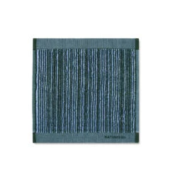 Marimekko Varvunraita Blue / Green Washcloth