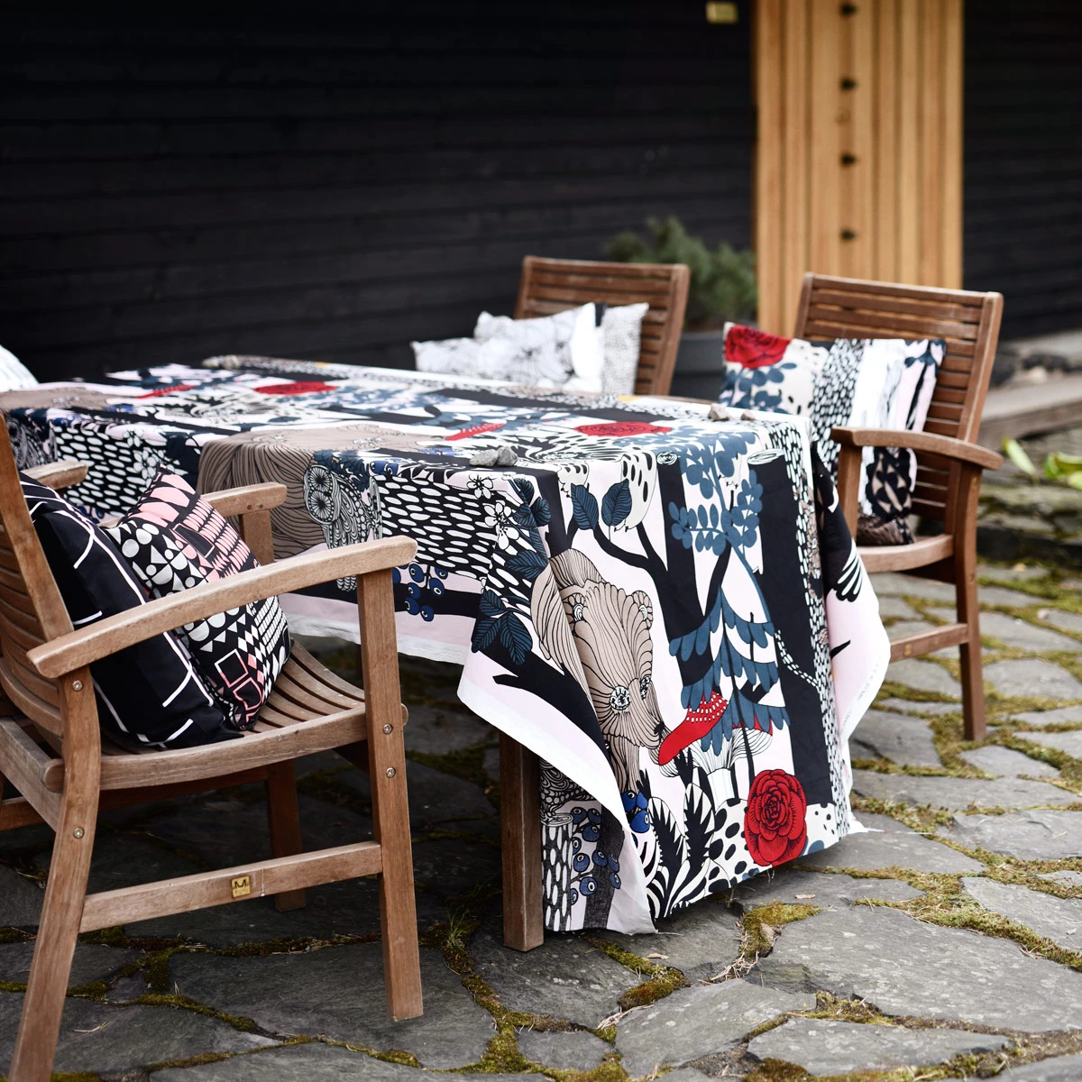 Marimekko Veljekset Finland 100 Pink Fabric Repeat 4 Marimekko Veljekset Finland 100 Pink Fabric Repeat - Image 2