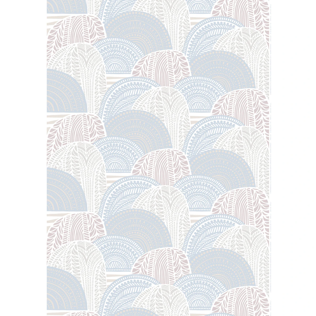 Marimekko Vuorilaakso White Sateen Fabric 3 Marimekko Vuorilaakso White Sateen Fabric