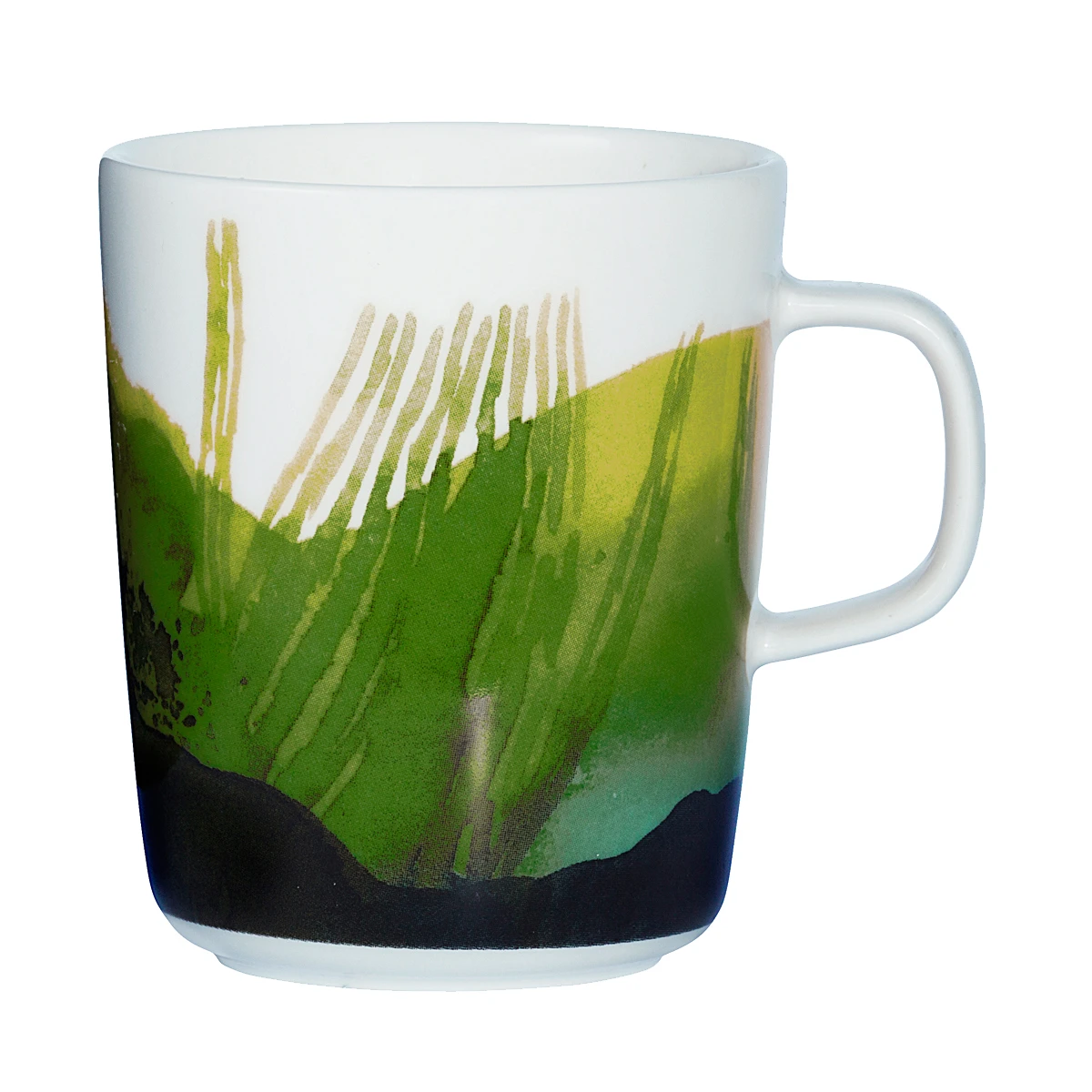 Marimekko Weather Diary White / Green Mug 3 Marimekko Weather Diary White / Green Mug