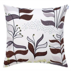 Marimekko White/Grey Kauriin Kääntöpiiri Throw Pillow