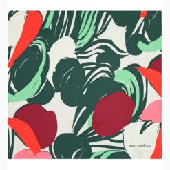 Marimekko Iso Mehu Green / Pink Josina Scarf -home decoration marimemkko iso mehu green pink josina scarf 15