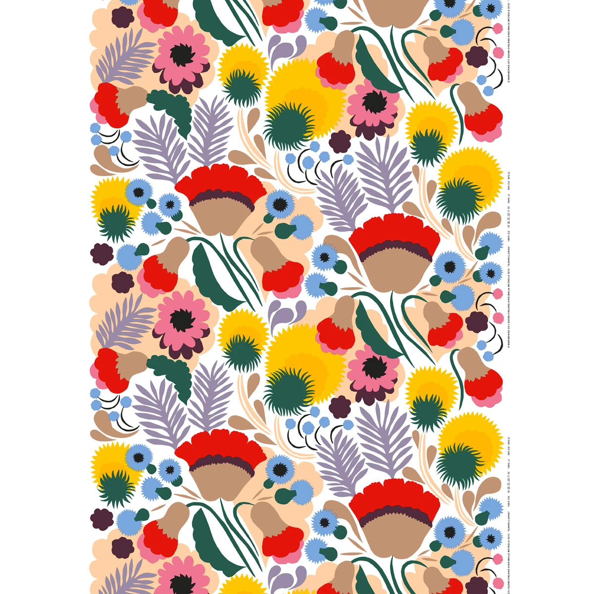 Marimekko Ojakellukka Fabric 3 Marimekko Ojakellukka Fabric